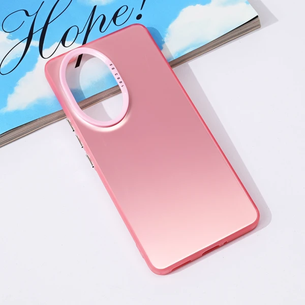 Torbica Clear za Honor 200 Pro roza