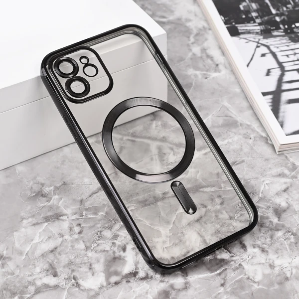 Torbica Magsafe Lux za iPhone 12 6.1 crna