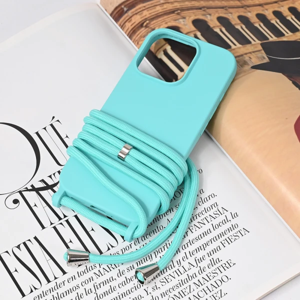 Torbica Crossbody za iPhone 16 Pro 6.3 mint