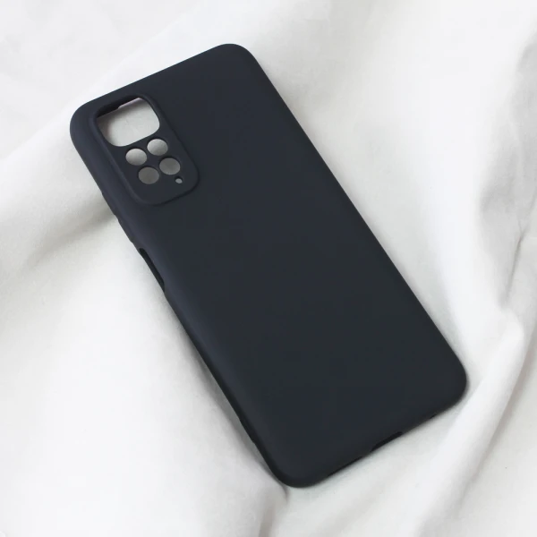 Torbica Teracell Soft Velvet za Xiaomi Redmi Note 11/Note 11S crna
