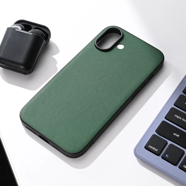 Torbica Teracell Scrub za iPhone 16 Plus 6.7 tamno zelena