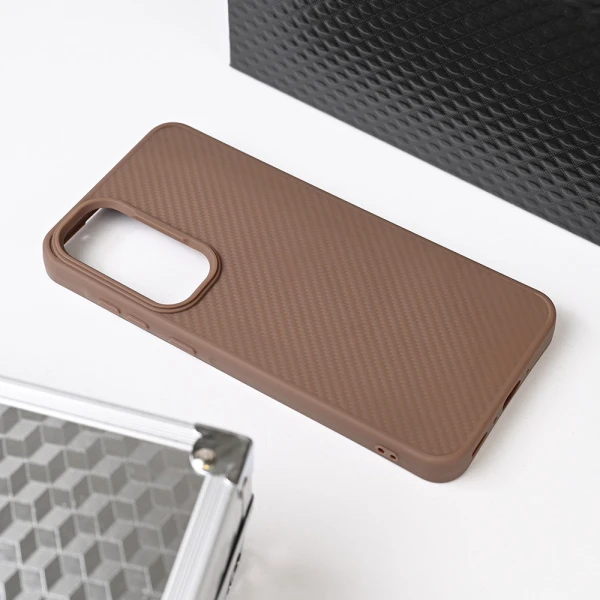 Torbica Magsafe Kevlar za Samsung A356B Galaxy A35 5G braon