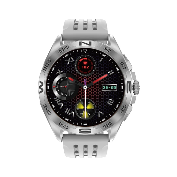 Smart watch dt m1 srebrni (silikonska narukvica)
