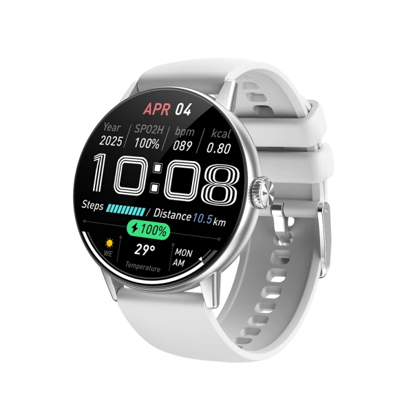 Smart watch dtm 5 srebrni (silikonska narukvica)