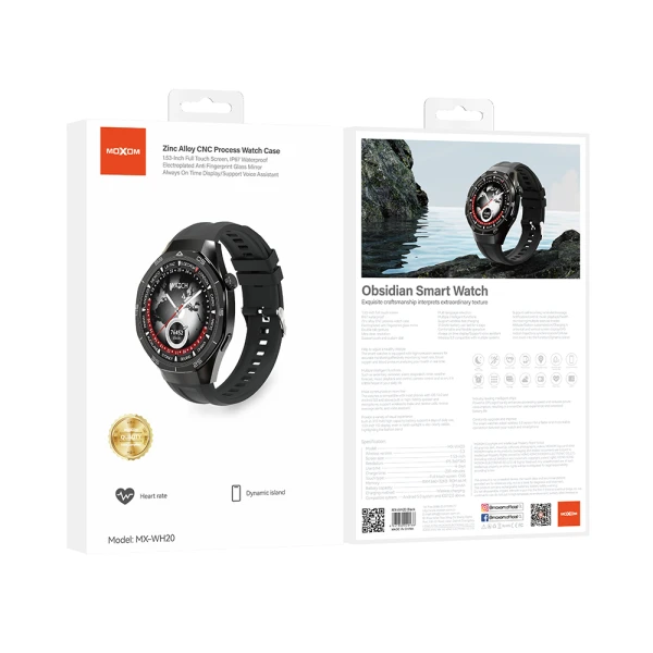Smart watch moxom mx-wh20 crni
