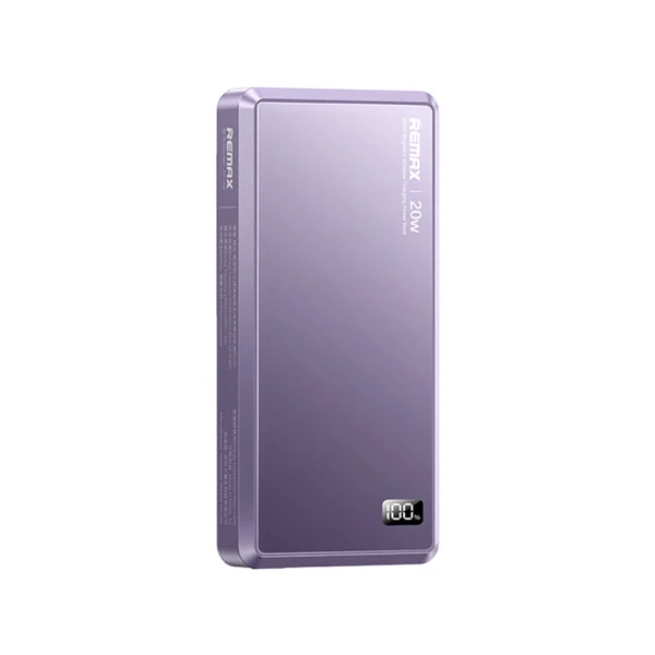 Power bank magsafe remax aurora fp-36 pd 20w + wireless 15w 5000mah ljubicasti