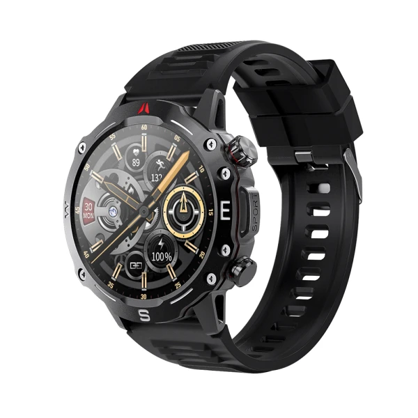 Smart watch od2 crni (2 silikonske narukvice)