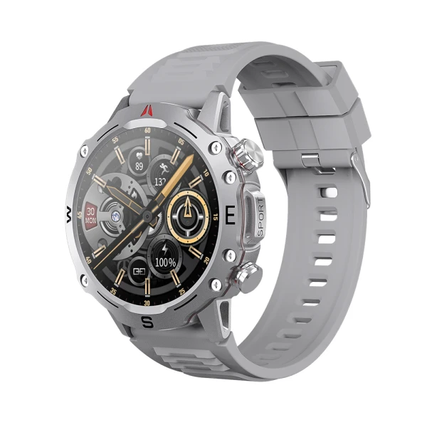 Smart watch od2 srebrni (2 silikonske narukvice)