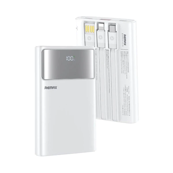 Power bank remax fc-03 led light pd 20w + qc 22.5w 10000mah beli