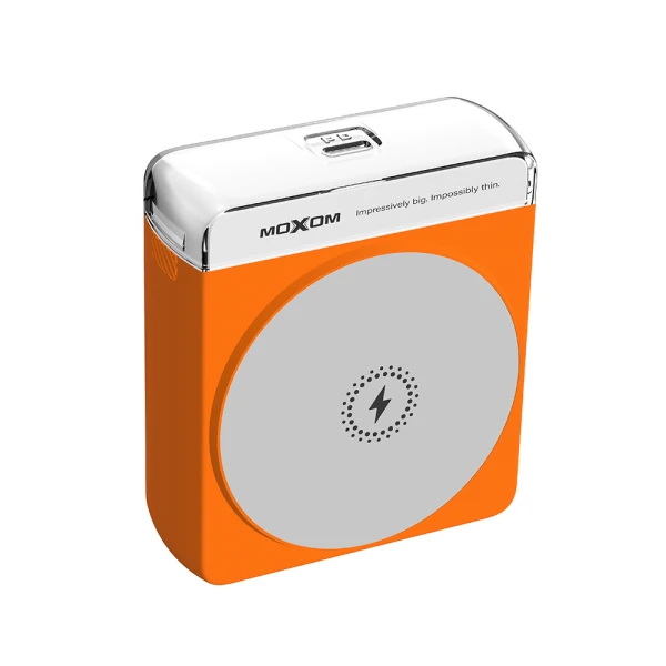 Power bank magsafe moxom mx-pb115 pd20w + qc18w 10000mah narandzasti