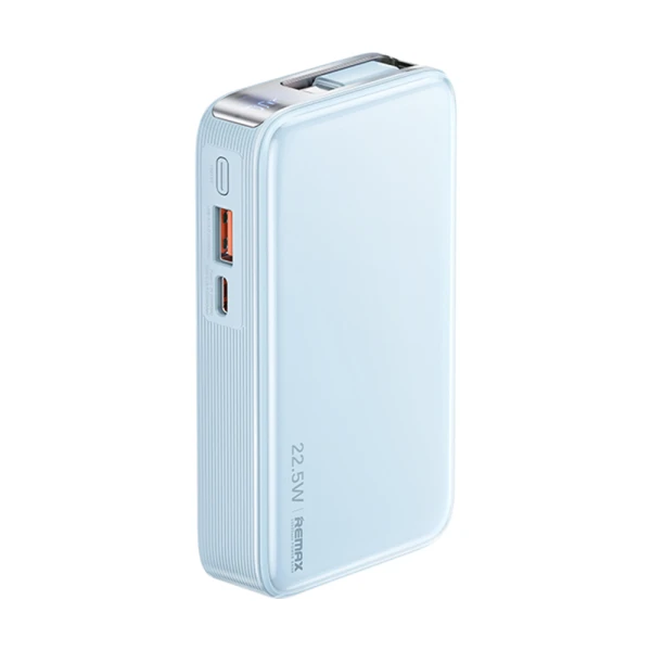 Power bank remax fcp-25 type c 22.5w qc 10000mah plavi