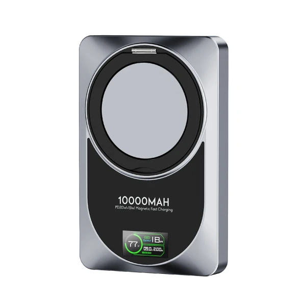 Power bank magsafe moxom mx-pb183 360 rotate pd20w+15w magnetic fast 10000mah crni
