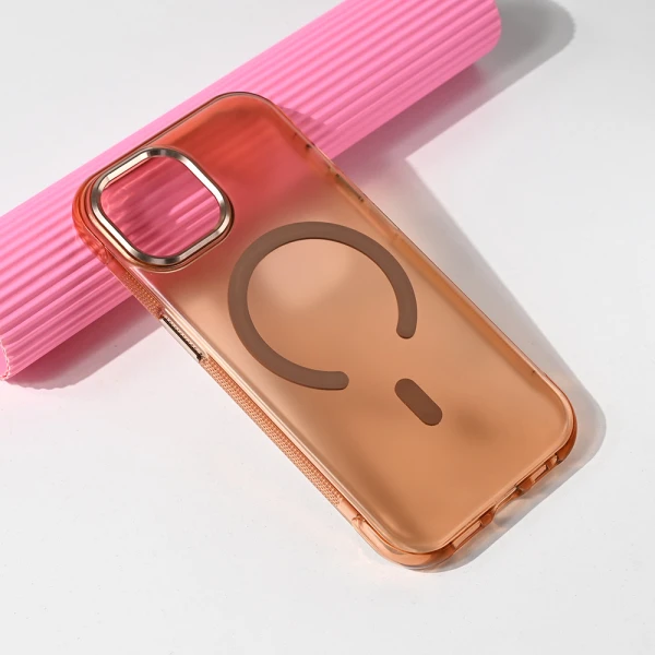 Torbica Magsafe Glow za iPhone 15 6.1 braon