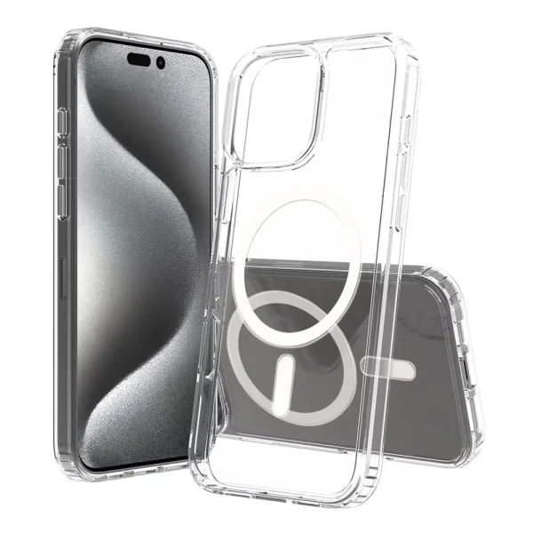 Torbica Magsafe za iPhone 16 Pro 6.3 transparent