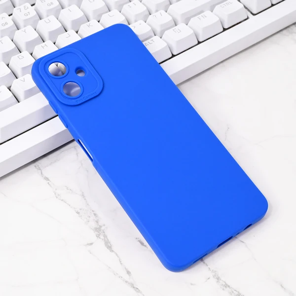 Torbica Silikon Pro Camera za Samsung A065F Galaxy A06 4G tamno plava