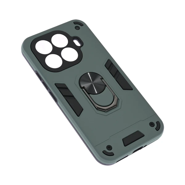 Torbica Hard Ring za Xiaomi 15T Pro tamno siva