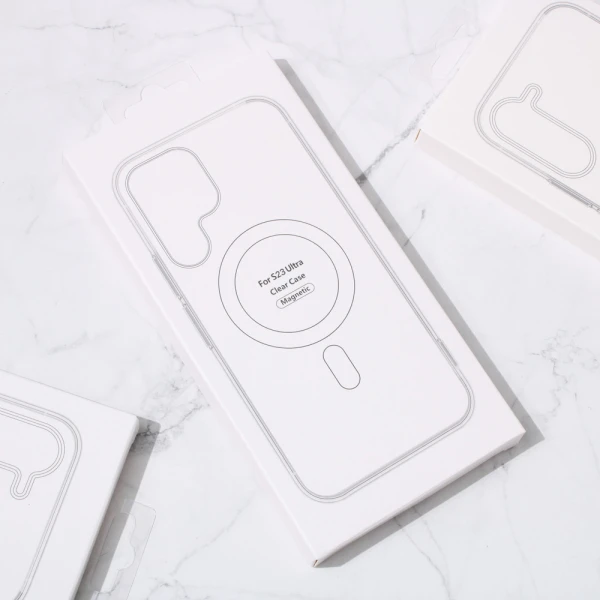 Torbica Magsafe za Samsung S918B Galaxy S23 Ultra transparent