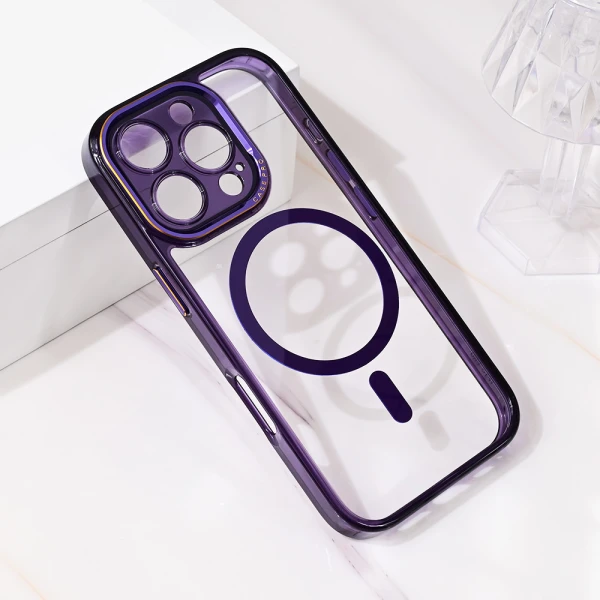 Torbica Magsafe Camera Color za iPhone 16 Pro 6.3 ljubicasta