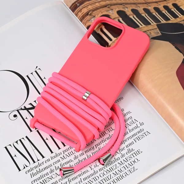 Torbica Crossbody za iPhone 16 Pro Max 6.9 pink