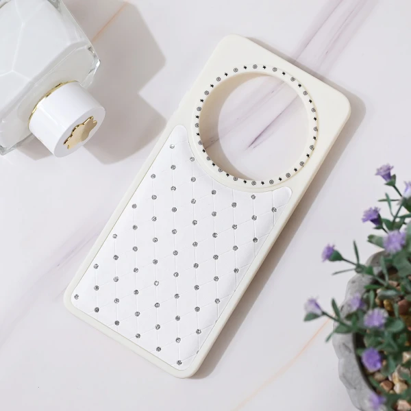 Torbica Bling za Xiaomi Redmi 14C/Redmi A4 bela
