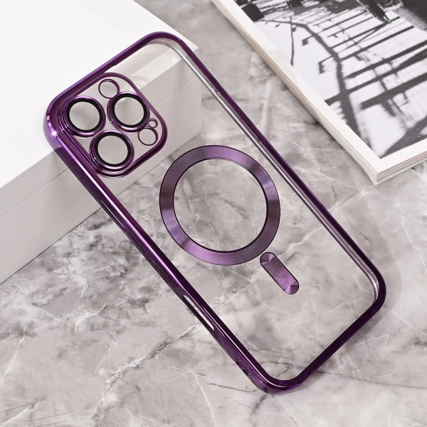 Torbica Magsafe Lux za iPhone 16 Pro Max 6.9 ljubicasta