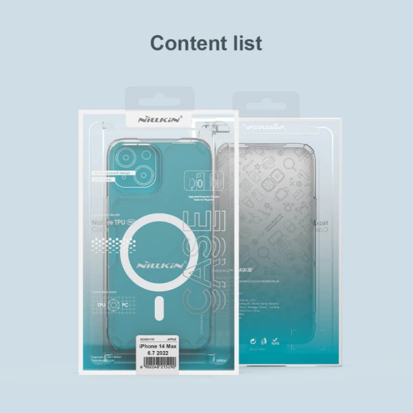 Torbica Nillkin Nature Pro Magnetic za iPhone 14 Plus 6.7 transparent