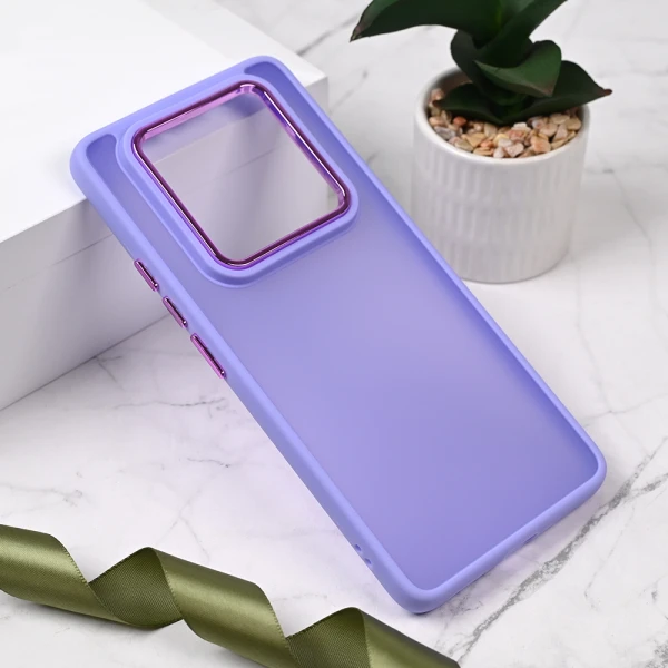 Torbica Shining Camera za Xiaomi Redmi Note 14 Pro 5G ljubicasta