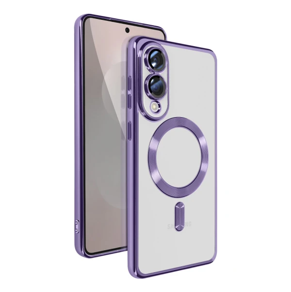Torbica Magsafe Lux za Samsung S937B Galaxy S25 Edge ljubicasta