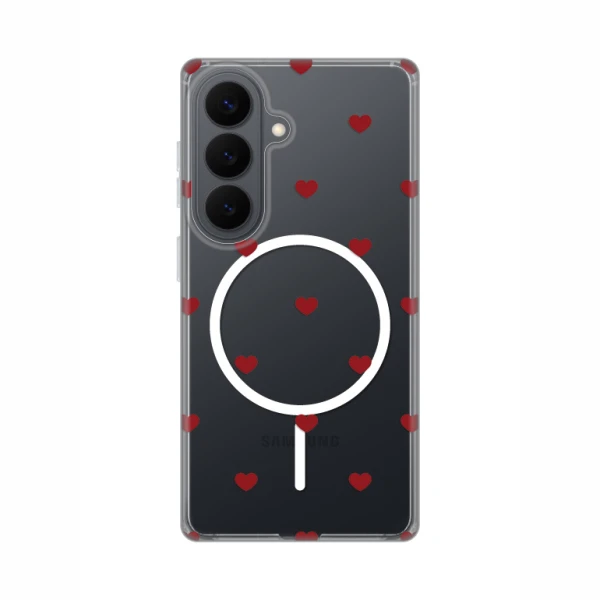 Torbica Print Magsafe za Samsung S941B Galaxy S26 Red Hearts