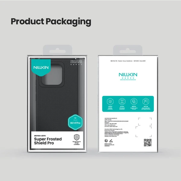 Torbica Nillkin Scrub Pro za Xiaomi 14T Pro crna
