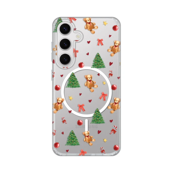 Torbica Print Magsafe za Samsung S921B Galaxy S24 Merry Bear