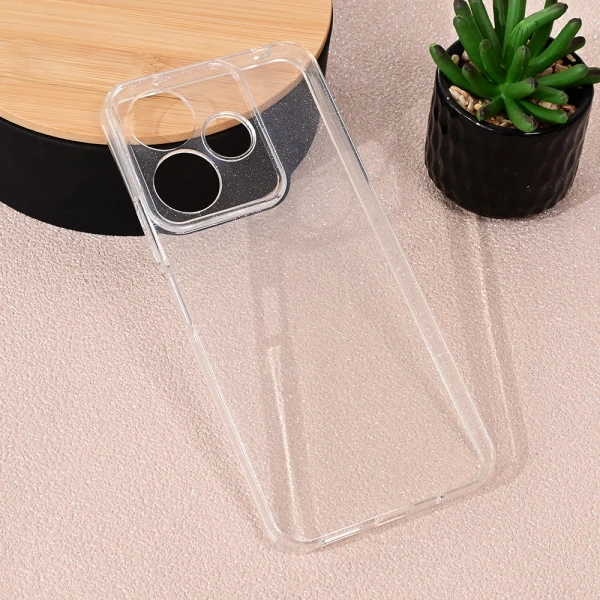 Torbica Sparkle Dust za Xiaomi Redmi 13 4G transparent