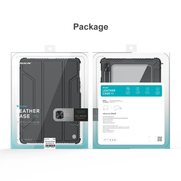 Torbica Nillkin Bumper Leather Pro za Samsung X700 Galaxy Tab S8 crna