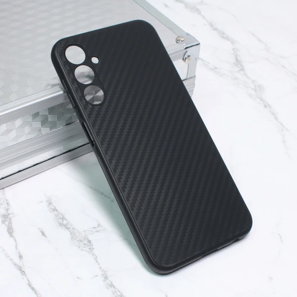 Torbica Carbon fiber za Samsung A245F Galaxy A24 4G crna