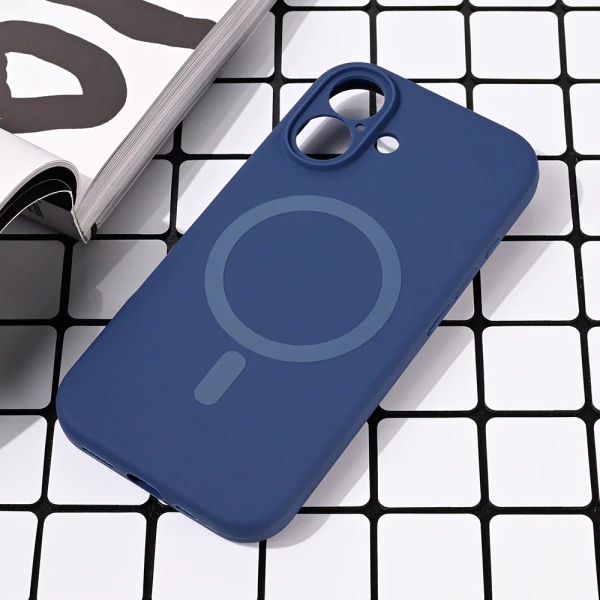 Torbica Magsafe Pure color za iPhone 16 6.1 plava