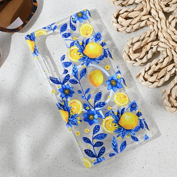 Torbica Print Magsafe za Samsung S928B Galaxy S24 Ultra Mediteran Lemon
