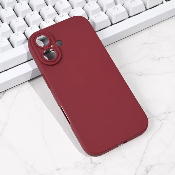 Torbica Silikon Pro Camera za iPhone 17 6.3 bordo