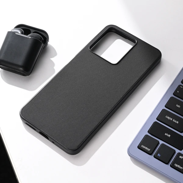 Torbica Teracell Scrub za Xiaomi Redmi 13C crna