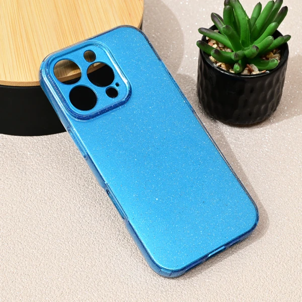 Torbica Sparkle Dust za iPhone 16 Pro 6.3 plava