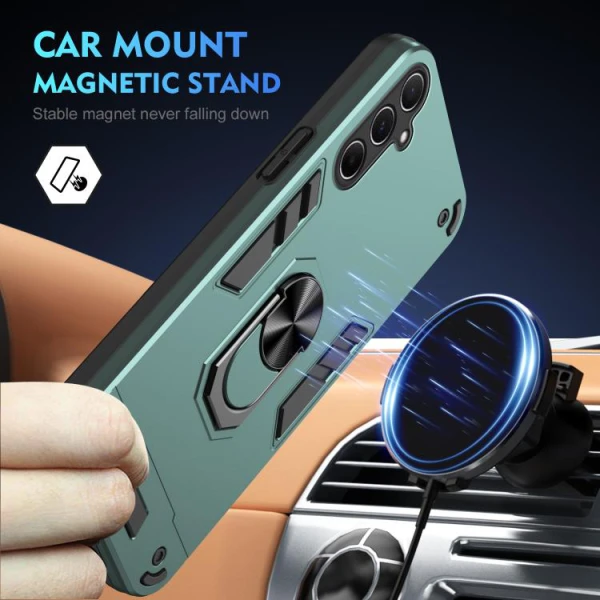 Torbica Hard Ring za Samsung A266B Galaxy A26 siva