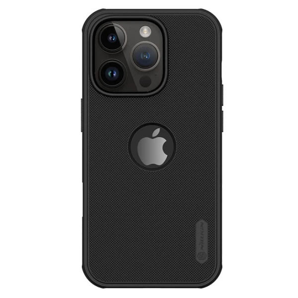 Torbica Nillkin Scrub Pro za iPhone 16 Pro 6.3 (sa otvorom za logo) crna