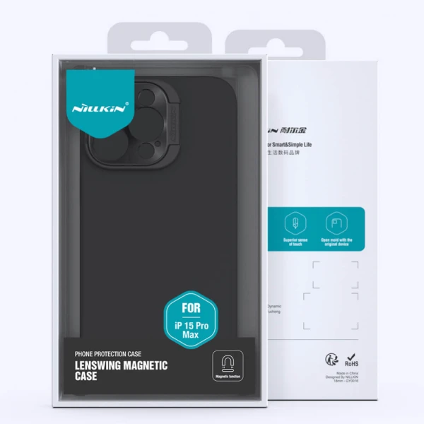 Torbica Nillkin Lens Wing Magnetic za iPhone 15 Pro Max 6.7 plava