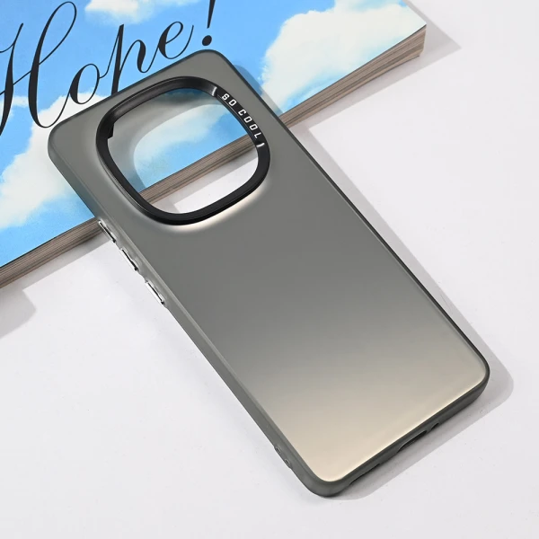 Torbica Clear za Xiaomi Redmi Note 14 Pro Plus crna