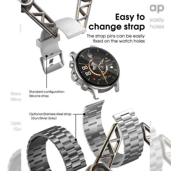 Smart Watch LDNIO SW01 srebrni