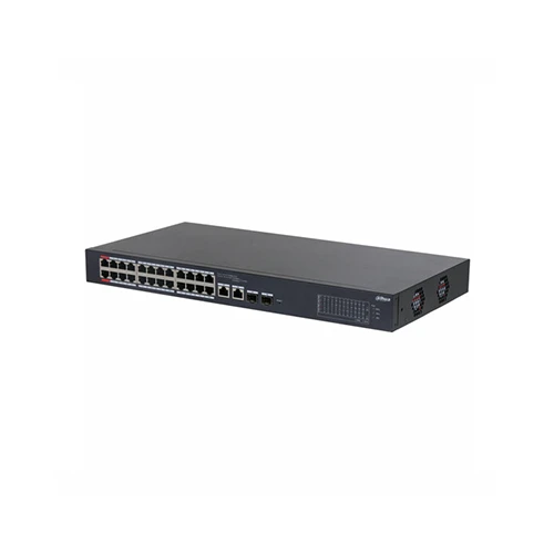 Dahua CS4226-24ET-375 24-portni (24+2) Cloud upravljivi megabitni PoE layer 2 switch