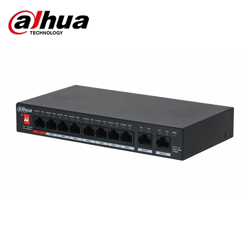 Dahua PFS3010-8GT-96-V2 8-portni neupravljivi megabitni PoE switch