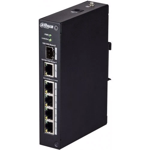 Dahua PFS3106-4P-60 4 portni industrijski POE switch