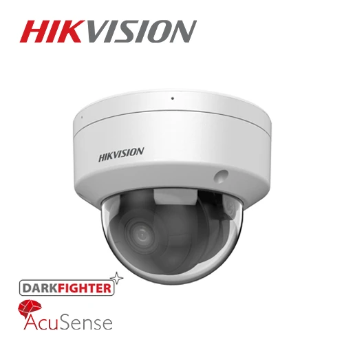 Hikvision DS-2CD2186G2H-ISU(2.8mm)(eF) 8MP mrežna kamera u dome kuaištu sa AcuSense i DarkFighter tehnologijom