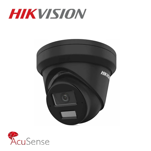 Hikvision DS-2CD2343G2-LI2U(2.8mm)(BLACK) 4MP mrežna Smart Hybrid light kamera u turret kuaištu sa AcuSense tehnologijom
