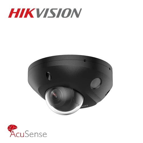 Hikvision DS-2CD2543G2-LIS2U(2.8mm)(Black) 4MP mrežna Smart Hybrid light kamera u dome kuaištu sa AcuSense tehnologijom